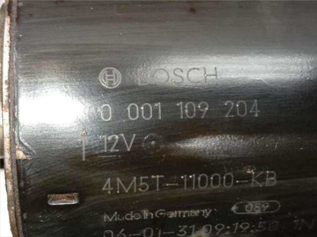 Foto 2ª: Motor de Arranque Ford Focus 1.8 TDCI [KKDA]