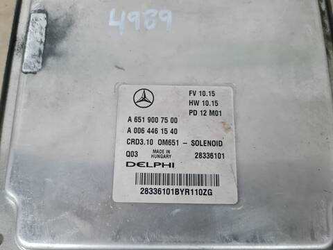 Foto 2ª: Centralita Motor ECU Mercedes Clase C 160 C 220 CDI BLUEEFFICIENCY 204.302) COUPE 170CV 125KW [OM651911] (2012)