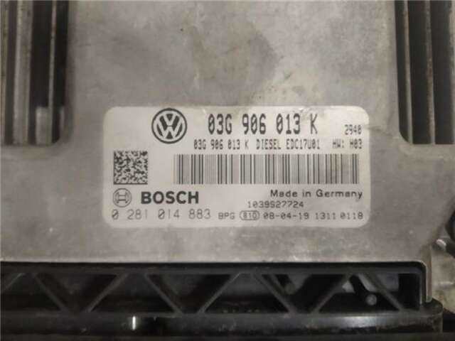 Foto 2ª: Centralita Motor ECU Seat Ibiza 1.9 TDI (105 CV) SC [BLS]