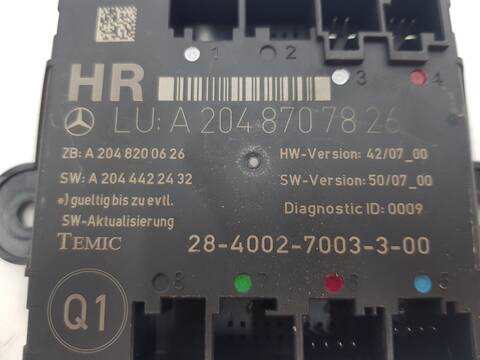 Foto 3ª: Centralita Motor ECU Mercedes Clase C 220 2.2 CDI 170CV [646811] (2007)