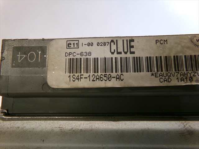 Foto 4ª: Centralita Motor ECU Ford Focus 1.8 TDDI SEDAN, 1998-2004 [C9DB] (2001)