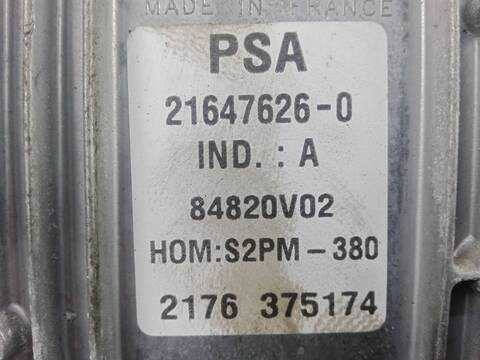 Foto 3ª: Centralita Motor ECU Citroen C3 1.4 I 73CV 54KW [KFV] (2002)