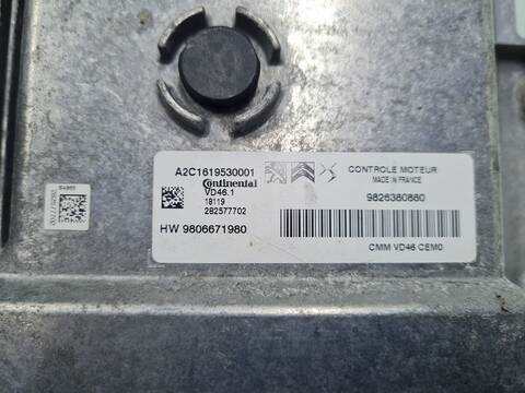 Foto 3ª: Centralita Motor ECU Opel Crossland 1.2 75) 131CV 96KW [D 12 XHT (EB2ADTS),B 12 XHT (EB2DTS),F 12 XHT (EB2] (2018)