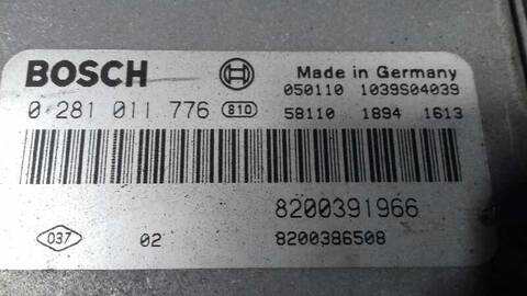 Foto 3ª: Centralita Motor ECU Renault Scenic 1.9 DCI DIESEL 120CV 88KW [F9Q D812] (2005)