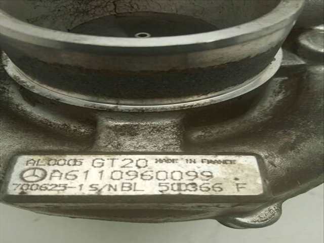 Foto 2ª: Turbocompresor Mercedes Clase E 180 2.2 CDI 16V CAT 125CV 92KW FAMILIAR (1999)