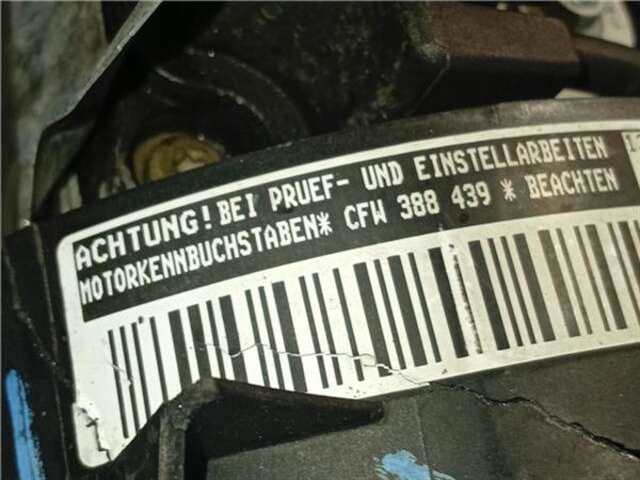Foto 2ª: Motor Completo Volkswagen Polo 1.2 ADVANCE [1.2 LTR. - 55 KW TDI] [CFWA]