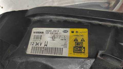 Foto 3ª: Faro Izquierdo Nissan Qashqai K9K282 (2007)
