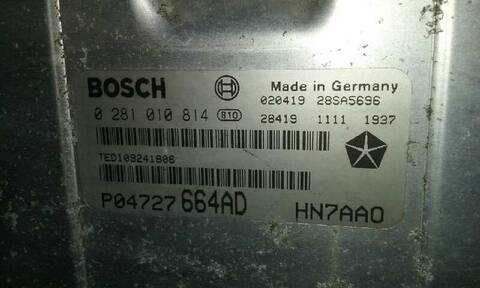 Foto 2ª: Centralita Motor ECU Chrysler Voyager 2.5 CRD CAT 141CV 105KW [VM07C] (2002)