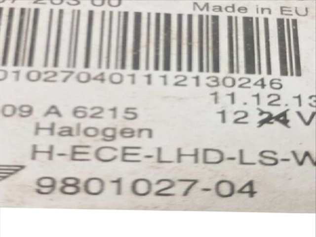 Foto 3ª: Piloto Delantero Izquierdo Mini Mini COOPER D (2012)