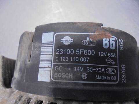 Foto 3ª: Alternador Nissan Micra 1.0 16V CAT 54CV 40KW [CG10DE] (1998)