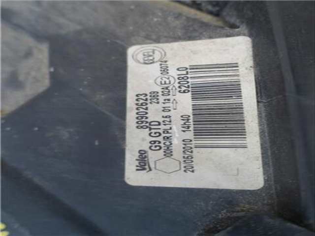 Foto 3ª: Faro Izquierdo Citroen Jumpy 2.0 HDI 120 27 L1H1 FURGON 120CV 88KW [RHK (DW10UTED4)] (2008)