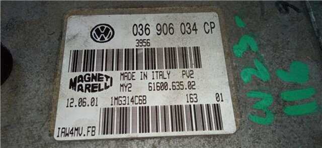 Centralita Motor ECU Seat Leon 1.6 SIGNO [1.6 LTR. - 77 KW 16V]