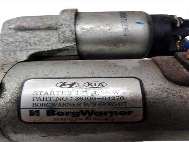 Foto 3ª: Motor de Arranque Hyundai i30 1.0 T-GDI (2016)