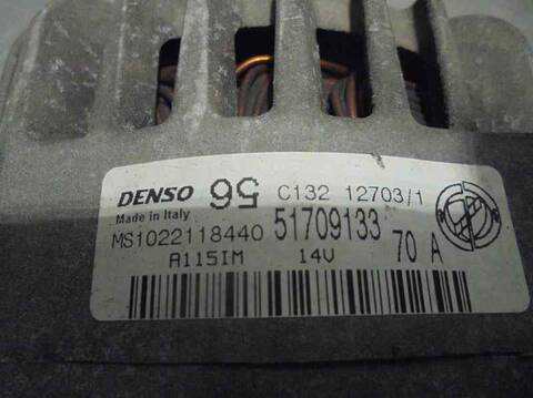 Foto 2ª: Alternador Fiat Punto 1.2 8V BERLINA 60CV 44KW [188A4000] (2003)