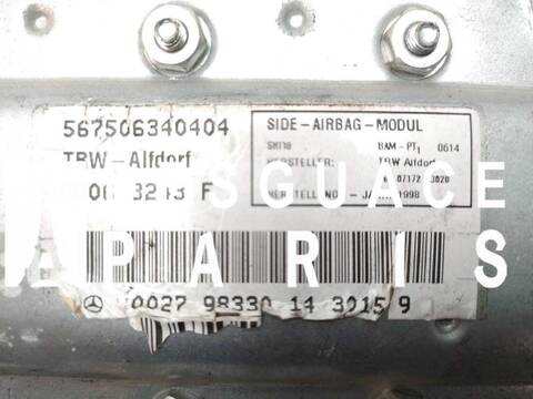 Foto 3ª: Airbag Rodilla Mercedes Clase S 220 S 320 CDI 220.025 220.125) 204CV (1998)