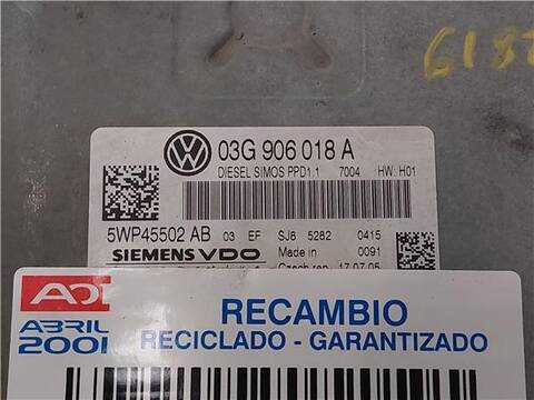 Foto 3ª: Centralita Motor ECU Volkswagen Passat 2.0 TDI 16V BERLINA 140CV 103KW [BKP] (2005)