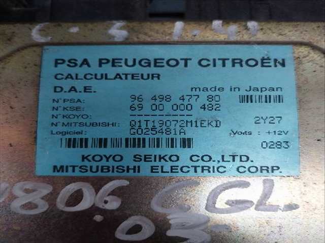 Foto 2ª: Centralita Direccion Asistida Citroen C3 1.1 G [G-HFX] (2003)