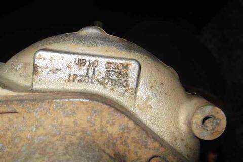 Foto 3ª: Turbocompresor Toyota Corolla 2.0 TD CAT 90CV 66KW [1CDFTV] (2003)