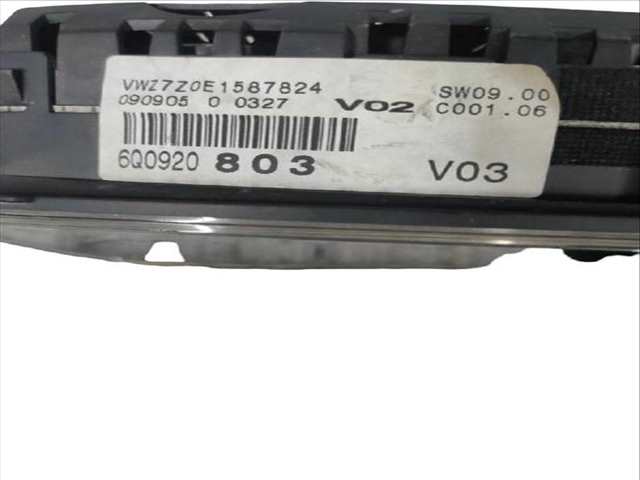 Cuadro de Instrumentos Volkswagen Polo 1.4 16V 101CV