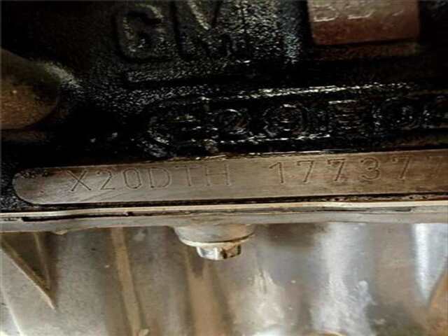 Motor Completo Opel Vectra 2.0 BÁSICO (1999- ) [2.0 LTR. - 74 KW DTI]