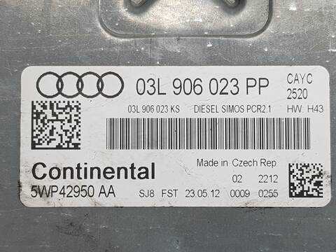 Foto 3ª: Centralita Motor ECU Audi A3 1.6 TDI ATTRACTION (2007)