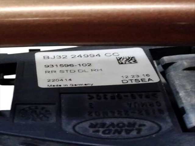 Maneta Exterior Trasera Derecha Land Rover Evoque 2.2 D 4X4 150CV