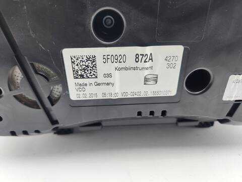 Foto 4ª: Cuadro de Instrumentos Seat Leon I-TECH 150CV 110KW [CKFC] (2015)