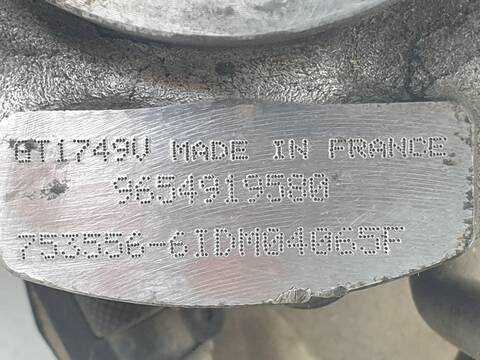Foto 2ª: Turbocompresor Citroen C4 SX [RHJ] (2013)