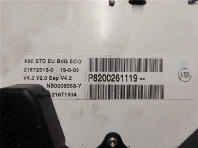 Foto 3ª: Cuadro de Instrumentos Renault Clio 1.2 AUTHENTIQUE [1.2 LTR. - 43 KW]