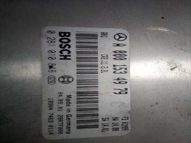 Foto 3ª: Centralita Motor ECU Mercedes Clase E 180 D 300 124.130) BERLINA 109CV 80KW [D-OM603] (1987)