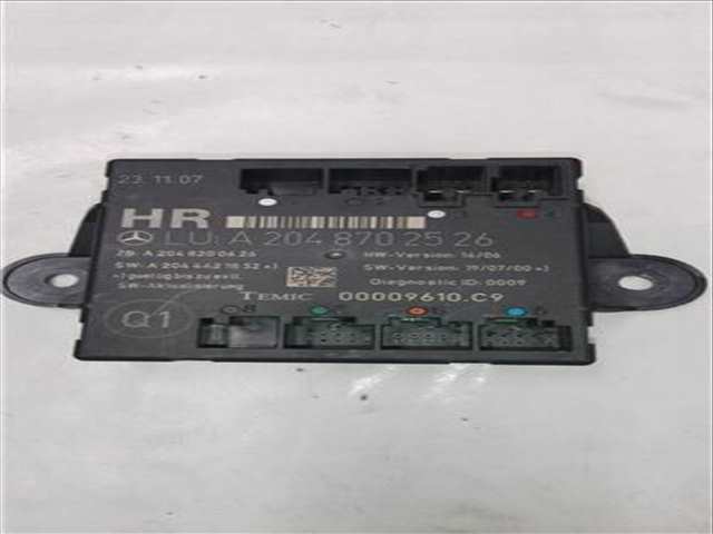 Centralita Motor ECU Mercedes Clase C 160 C 200 KOMPRESSOR 204.041) 184CV 135KW