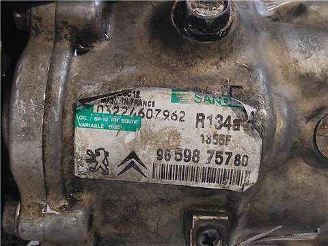 Foto 3ª: Compresor Aire Acondicionado Citroen Berlingo 1.6 HDI 110 109CV 80KW [9HZ-DV6TED4] (2009)