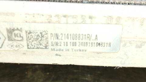 Foto 3ª: Radiador Motor Dacia Duster PRESTIGE 116CV 85KW [K9K 872] (2020)