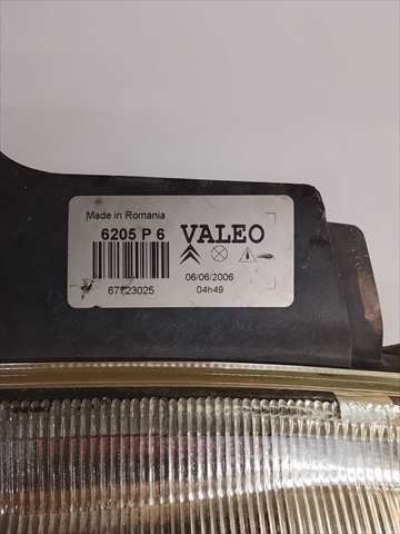 Foto 2ª: Faro Derecho Citroen Berlingo 1.9 DIESEL [D/WJZ] (2000)