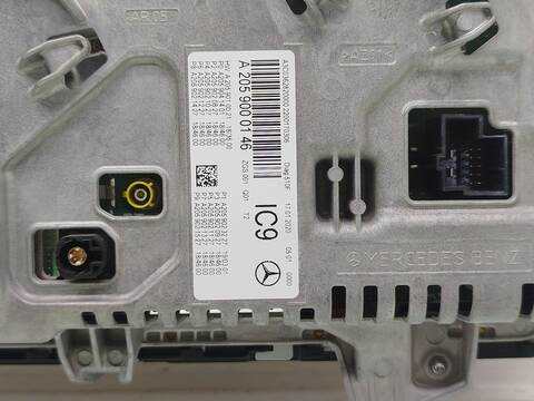 Foto 3ª: Cuadro de Instrumentos Mercedes Clase C 160 C 200 D 205.001) 160CV 118KW [654916] (2020)