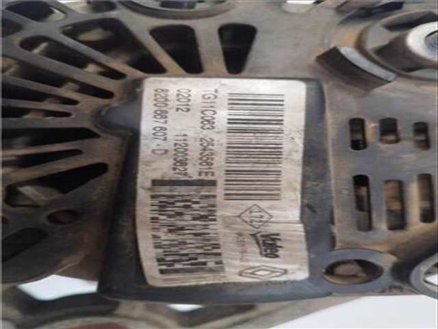 Foto 2ª: Alternador Renault Laguna 1.6 DYNAMIQUE [1 6 LTR. - 79 KW] 107CV