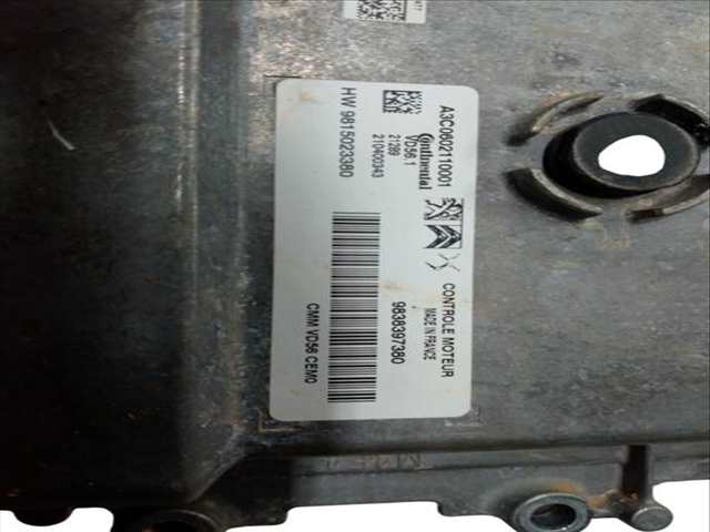 Centralita Motor ECU Citroen C3 1.2 PURETECH 110 2RHNZB 2RHNZW 2RHNPX 2RHNPJ) AIRCROSS