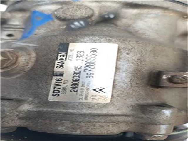 Foto 2ª: Compresor Aire Acondicionado Citroen Berlingo 1.6 HDI 75 COLLECTION COMBI [1 6 LTR. - 55 KW 16V HDI] 75CV