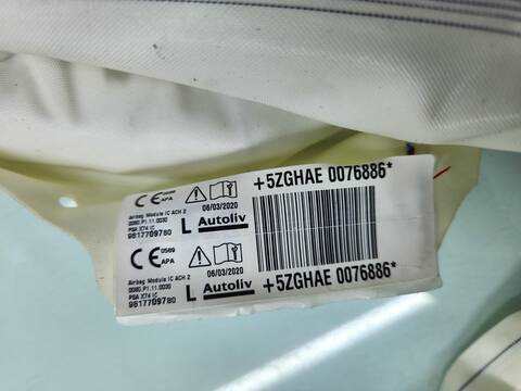 Foto 2ª: Airbag Cortina Delantero Izquierdo DS 7 PERFORMANCE LINE 180CV 132KW [5G06] (2020)