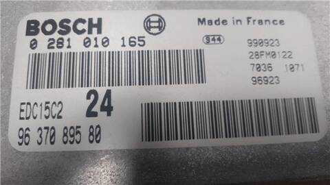 Foto 2ª: Centralita Motor ECU Citroen Xantia 2.0 HDI 90/109 SX [2 0 LTR. - 66 KW HDI CAT RHY - DW10TD)] BERLINA 90CV