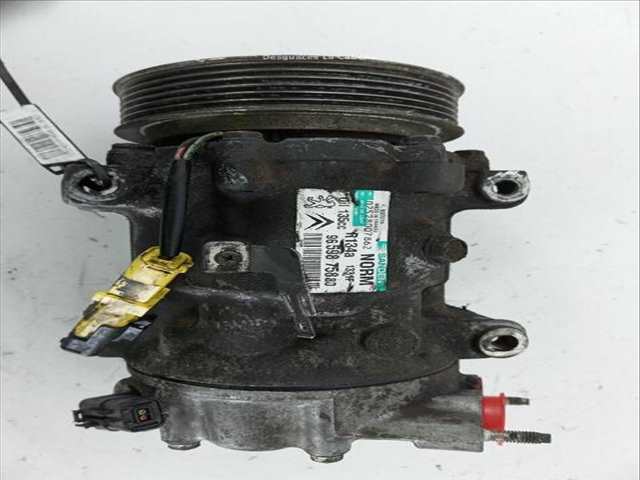 Foto 2ª: Compresor Aire Acondicionado Citroen C4 1.6 HDI [9HZ (DV6TED4)] (2006)