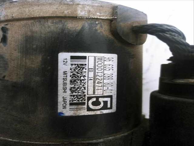 Foto 2ª: Motor de Arranque Peugeot 5008 1.6 HDI [9HZ (DV6TED4)] (2009)