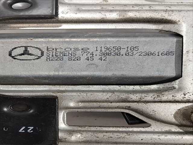 Foto 3ª: Elevalunas Eléctrico Delantero Derecho Mercedes Clase C 160 2.2 CDI CAT 143CV [611962] (2000)