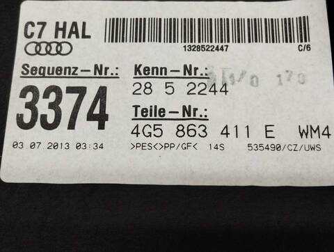 Foto 3ª: Bandeja Trasera Audi A6 2.0 TFSI AVANT 180CV 132KW [CDNB] (2013)