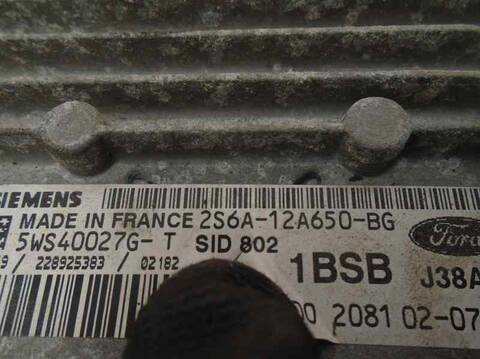Foto 2ª: Centralita Motor ECU Ford Fiesta AMBIENTE 68CV 50KW [F6JA] (2003)