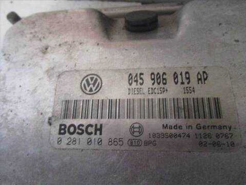 Foto 2ª: Centralita Motor ECU Volkswagen Polo 1.4 TDI 75CV 55KW [AMF] (2002)