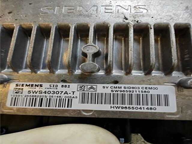 Foto 2ª: Centralita Motor ECU Citroen C5 2.0 VTR (E) [2.0 LTR. - 100 KW HDI CAT (RHR - DW10BTED4)] [RHR / DW10BTED4]