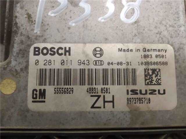 Foto 3ª: Centralita Motor ECU Opel Astra 1.7 CDTI [Z 17 DTH]