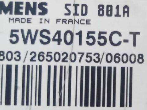 Centralita Motor ECU Citroen Berlingo 2.0 HDI 90 MBRHY MCRHY) FURGONETA