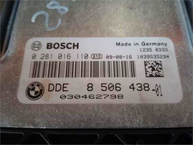 Foto 2ª: Centralita Motor ECU Bmw Serie 1 114 2.0 120D [2.0 LTR. - 130 KW TURBODIESEL CAT] [N47 D20 C]